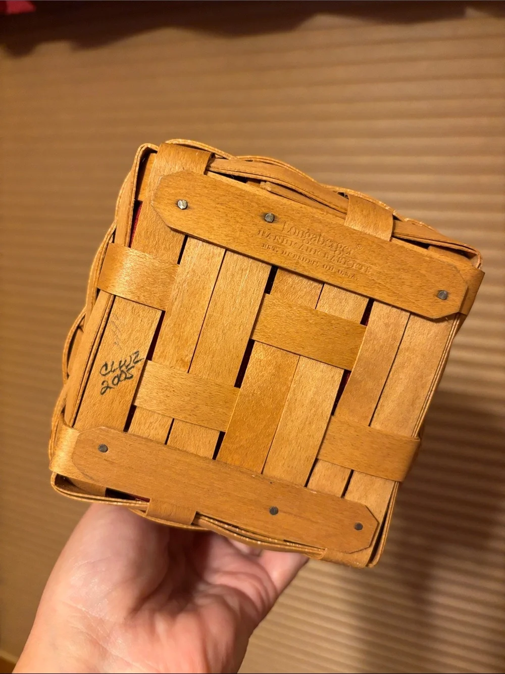 Longaberger Coaster Basket Set